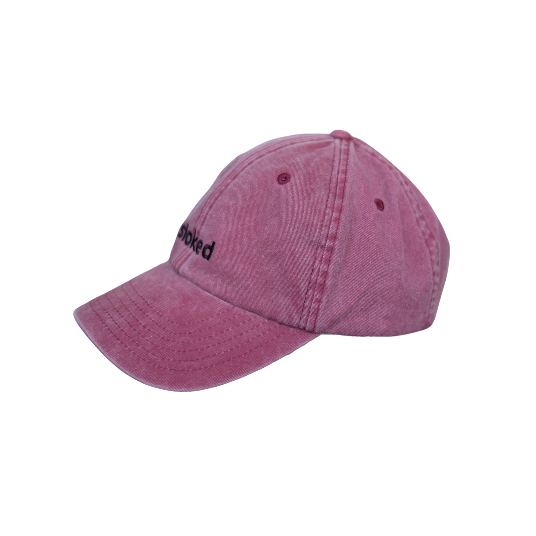 stoked Cap - Vintage Red