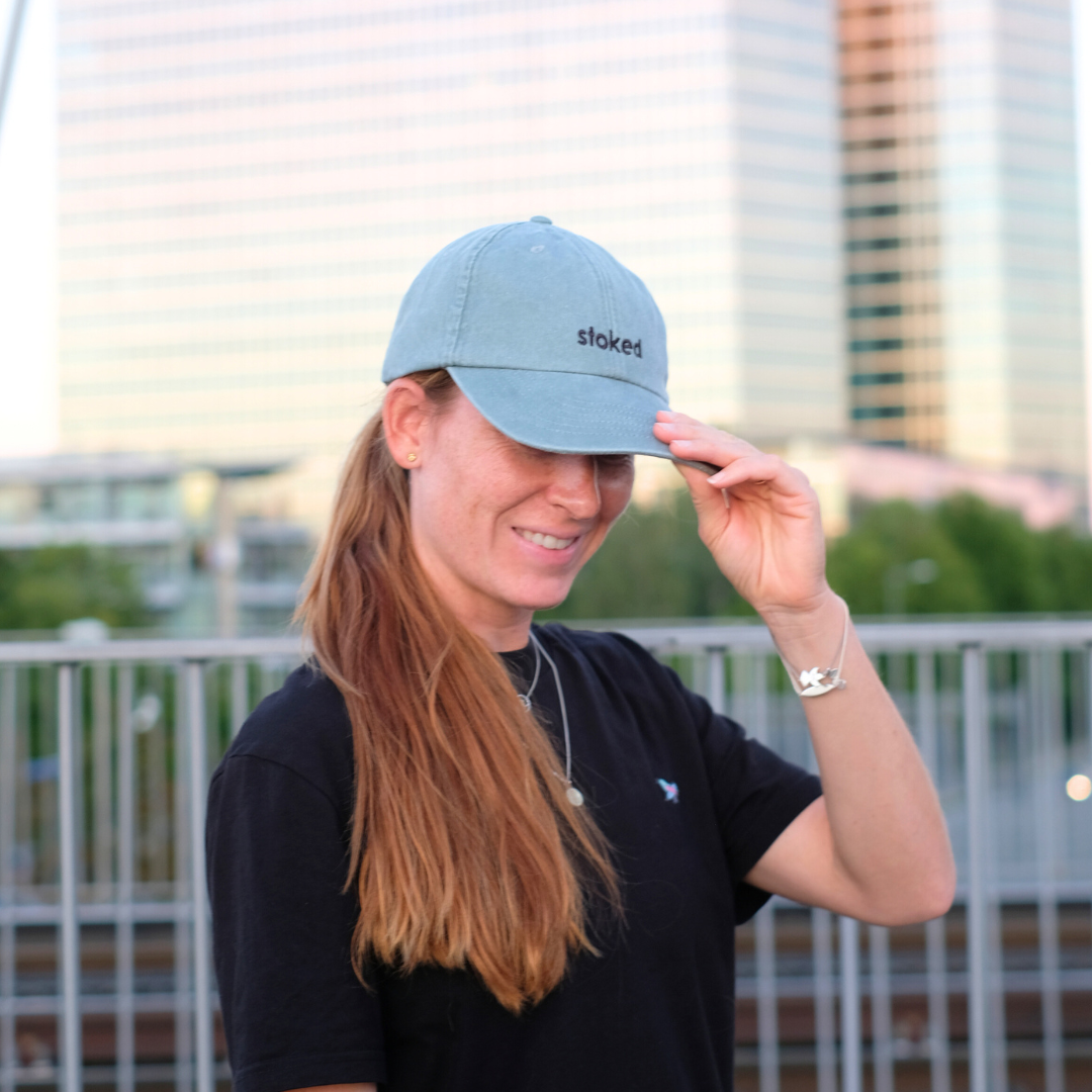 stoked Cap - Vintage Green
