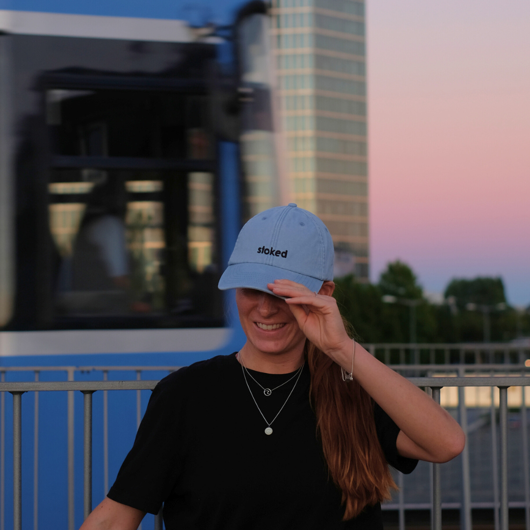 stoked Cap - Vintage Blue