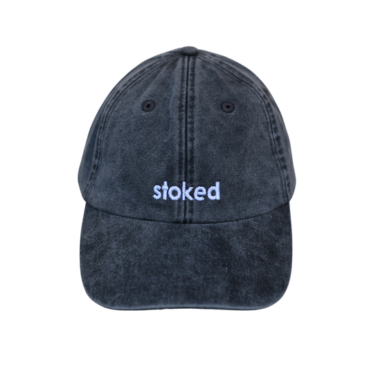 stoked Cap - Vintage Black