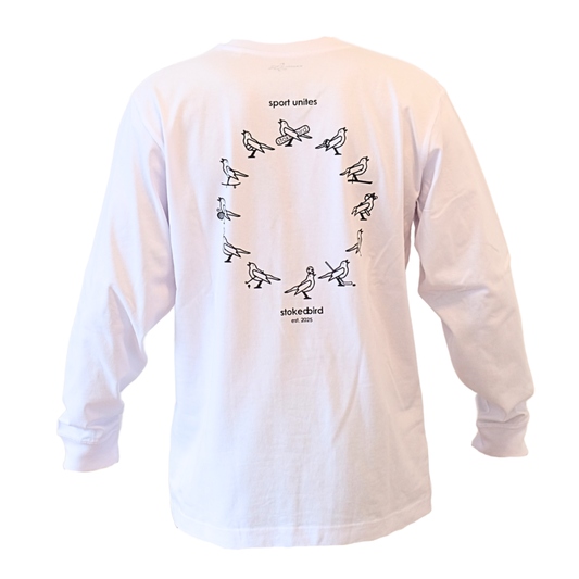 Oversized Langarmshirt - Sport unites